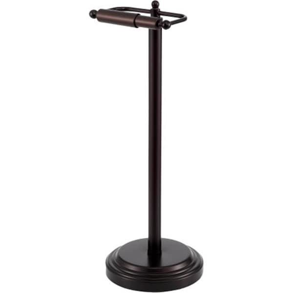 Nu Steel NuSteel TGORB13AMH Standing Toilet Tissue Holder Oil Rubbed Bronze Finish with Amber Mosaic TGORB13AMH - main